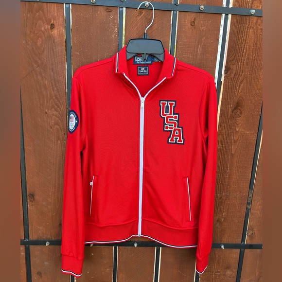 Polo Ralph Lauren TEAM USA Track Jacket size medium - Picture 5 of 7